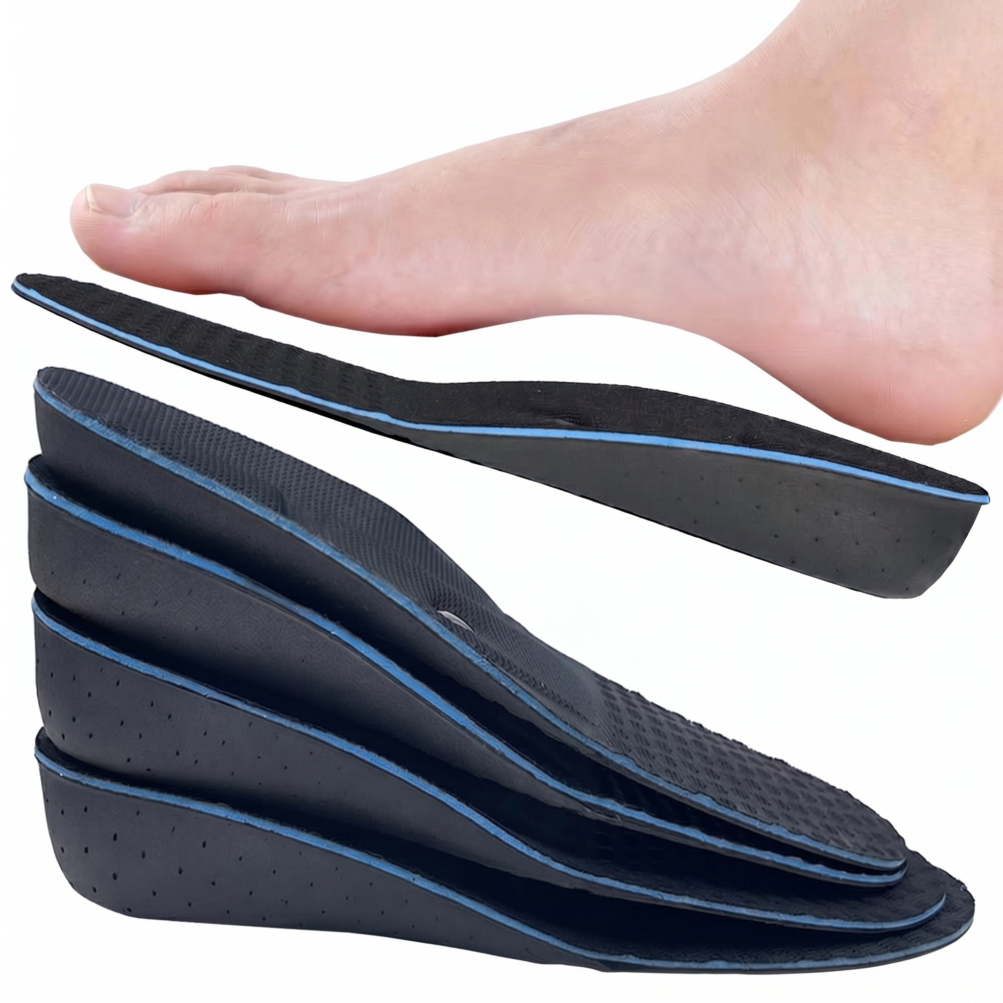 Adjustable 2–5cm Height Increase Insoles – Magnetic Arch Support Heel Inserts - Image 4