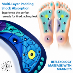 Alternative view of Magnetic Acupressure Insoles – Orthopedic Gel Foot Massage Shoe Inserts