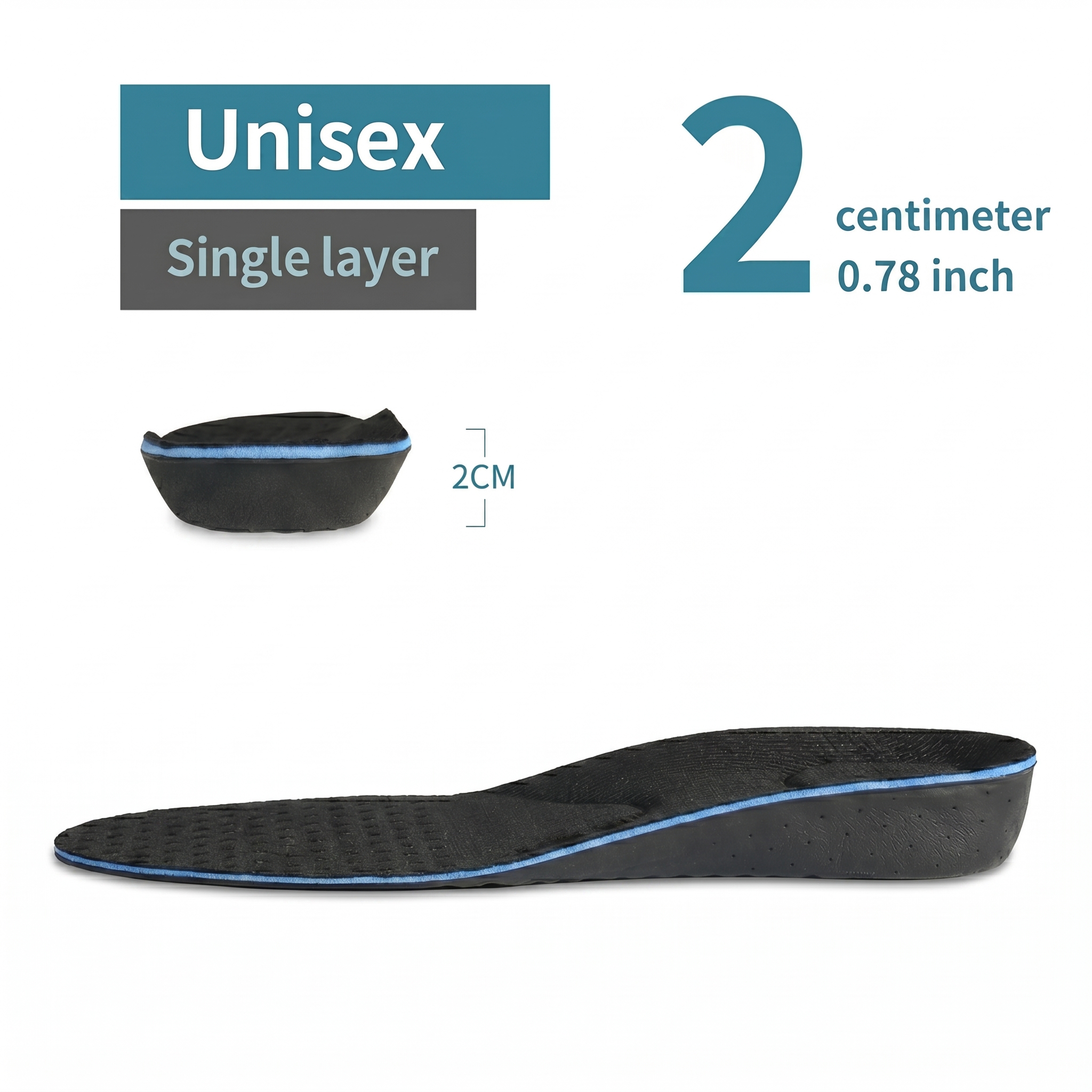 Adjustable 2–5cm Height Increase Insoles – Magnetic Arch Support Heel Inserts - Image 10