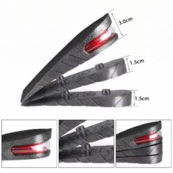 Alternative view of Invisible Height Increase Insoles – Adjustable Shoe Lift Inserts for Comfort