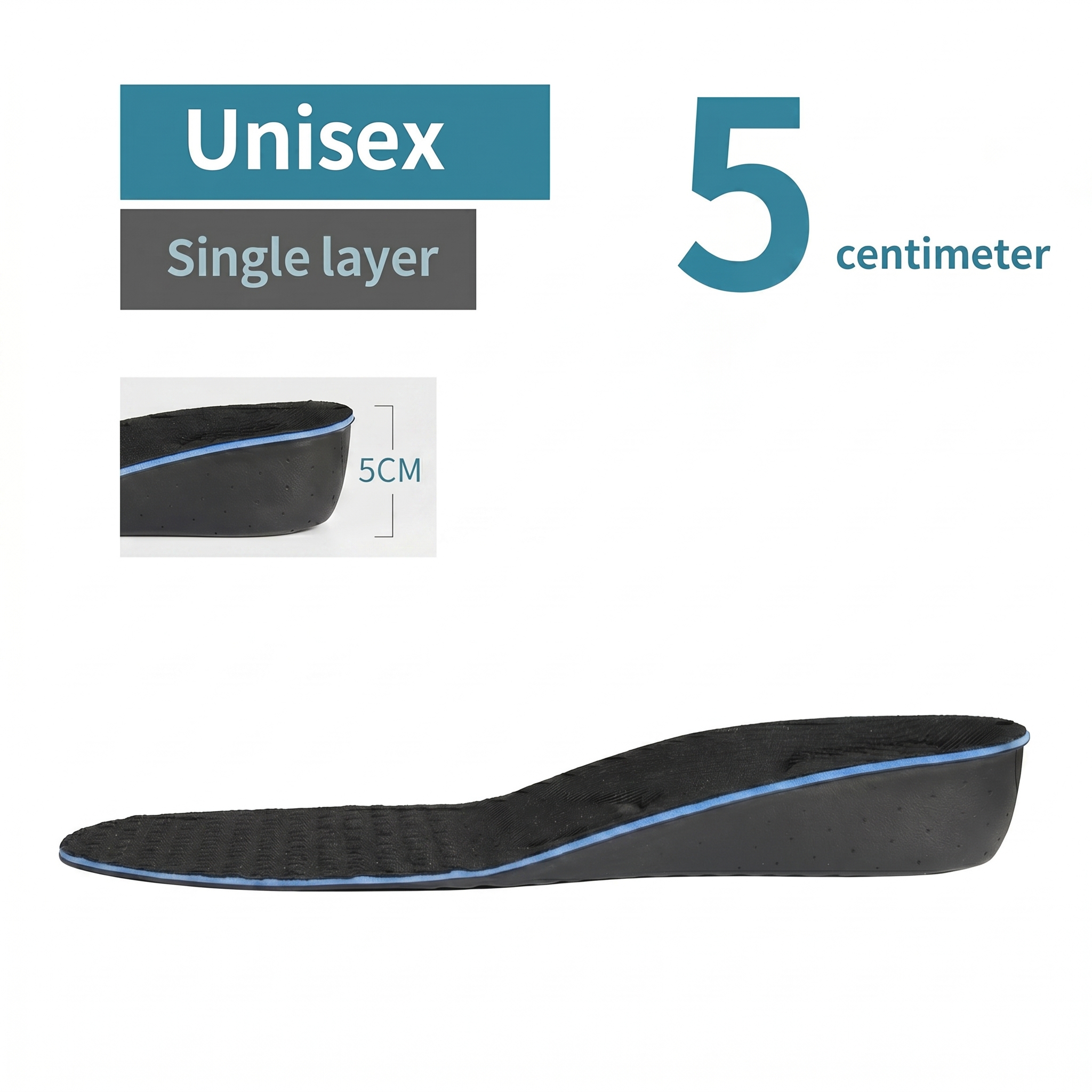 Adjustable 2–5cm Height Increase Insoles – Magnetic Arch Support Heel Inserts - Image 7