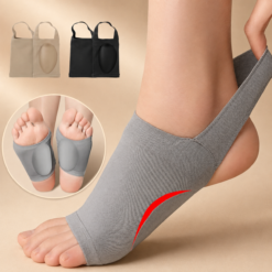 Silicone Arch Support Sleeves – Flat Feet and Plantar Fasciitis Support Pads