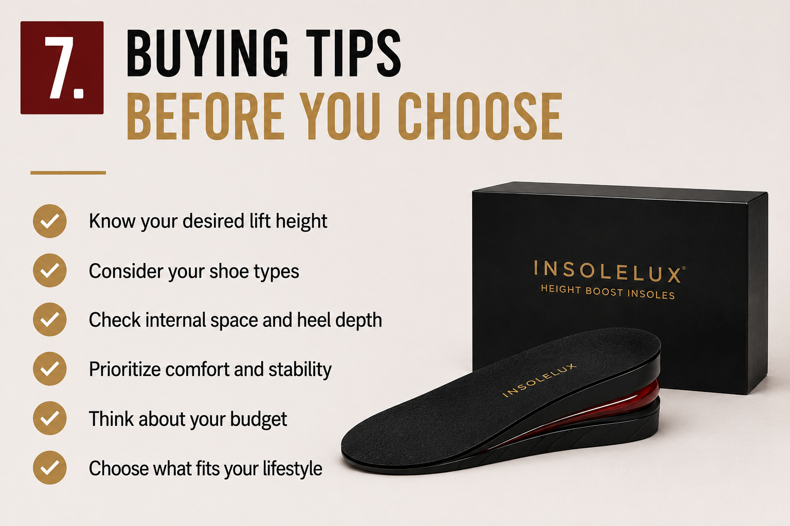 Which option is best for you height insoles or elevator shoes
