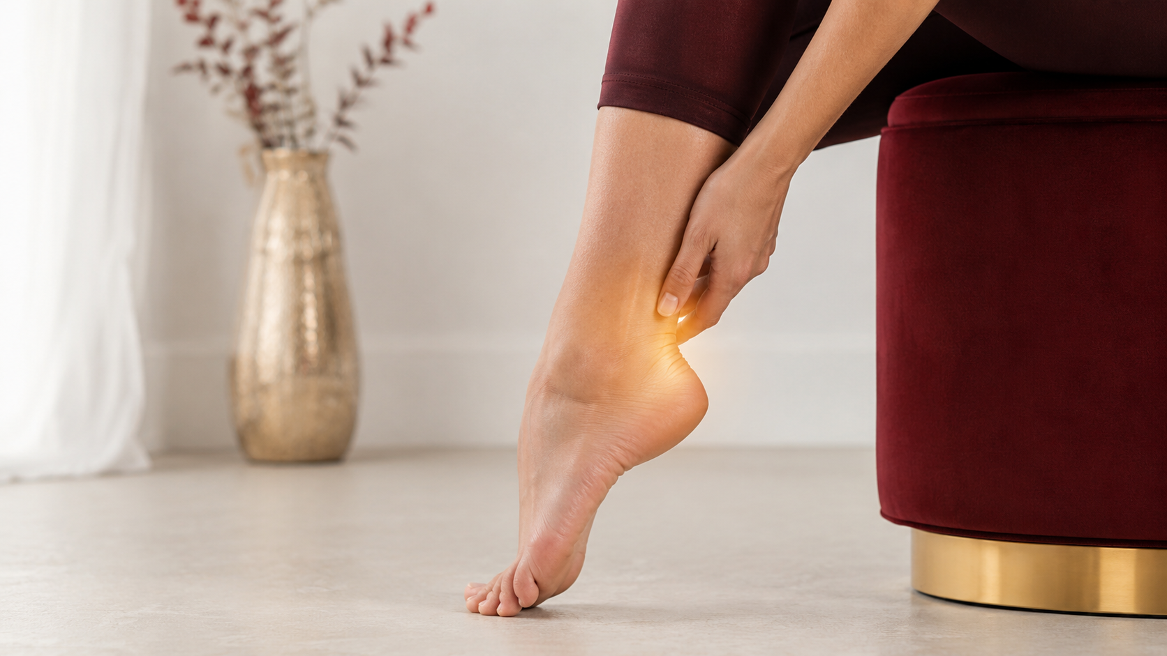 Os trigonum syndrome pain at the back of the ankle and heel