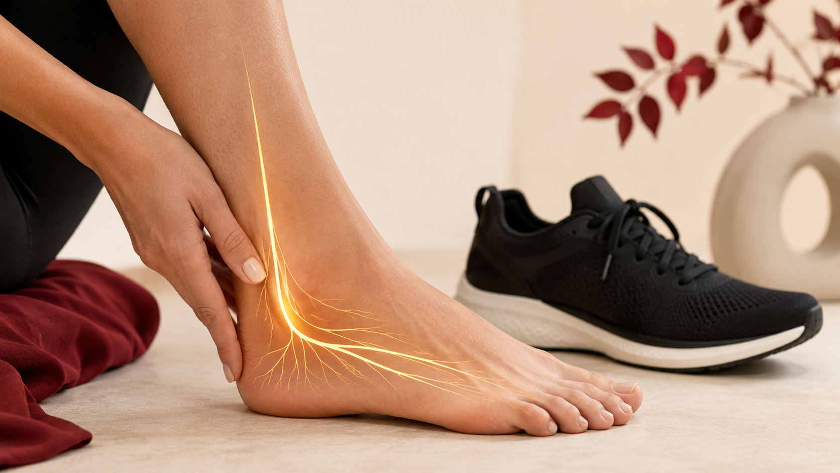 Tarsal tunnel syndrome nerve-related heel and inner ankle pain