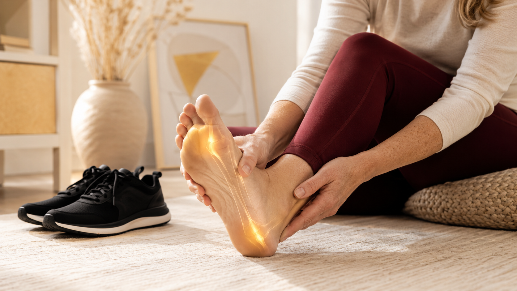 Rheumatoid arthritis related foot and heel pain