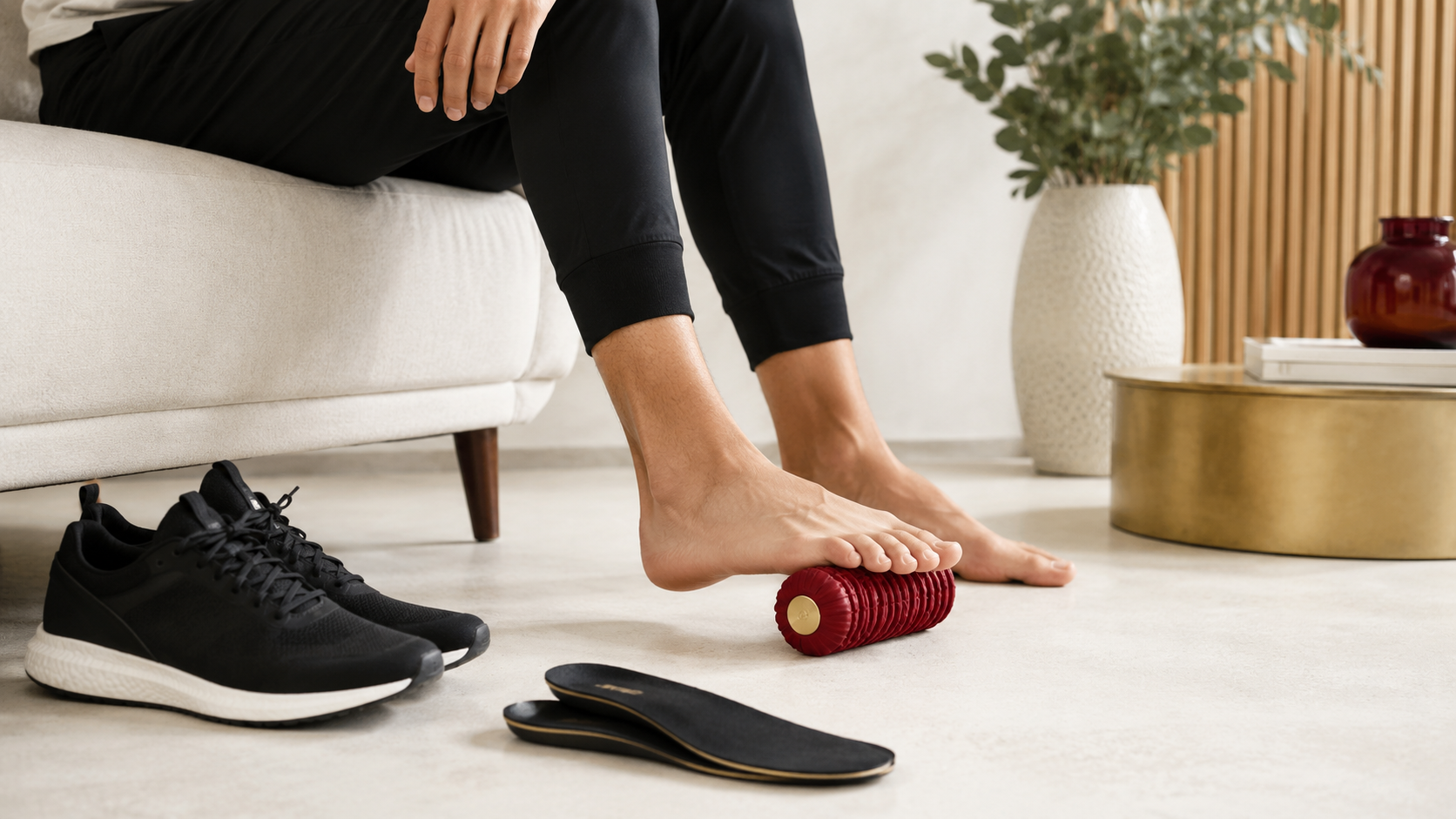Foot roller for plantar fasciitis heel and arch comfort