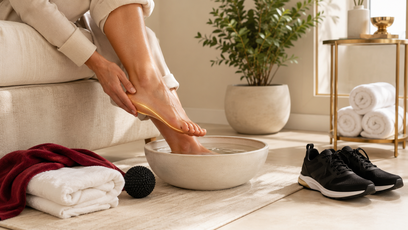 Best home remedies for plantar fasciitis with foot soak and heel comfort routine