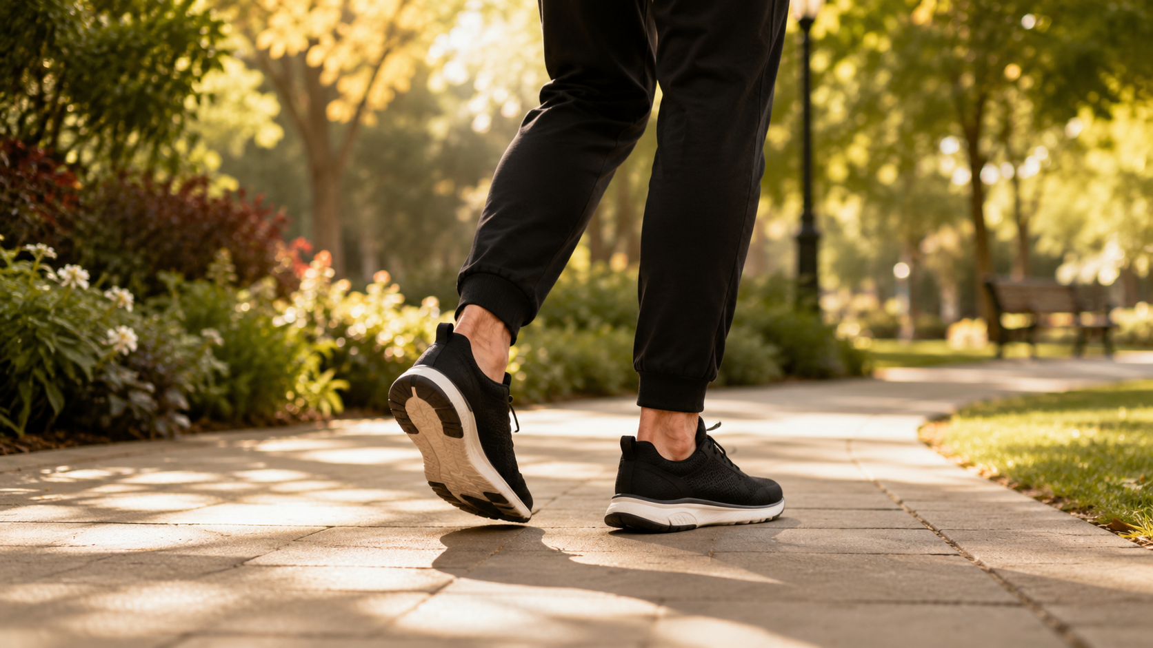Comfortable walking after plantar fasciitis recovery