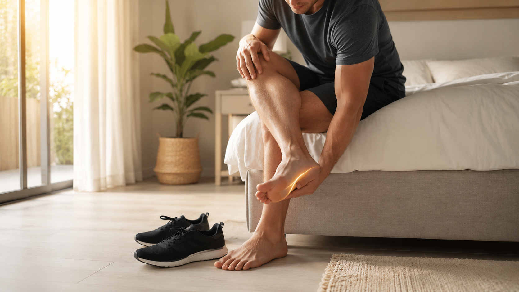 Heel pain in the morning with first steps after waking