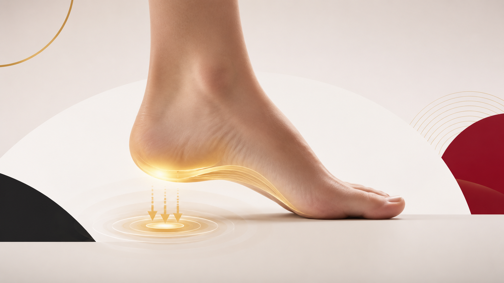 Heel impact and plantar fascia load while walking