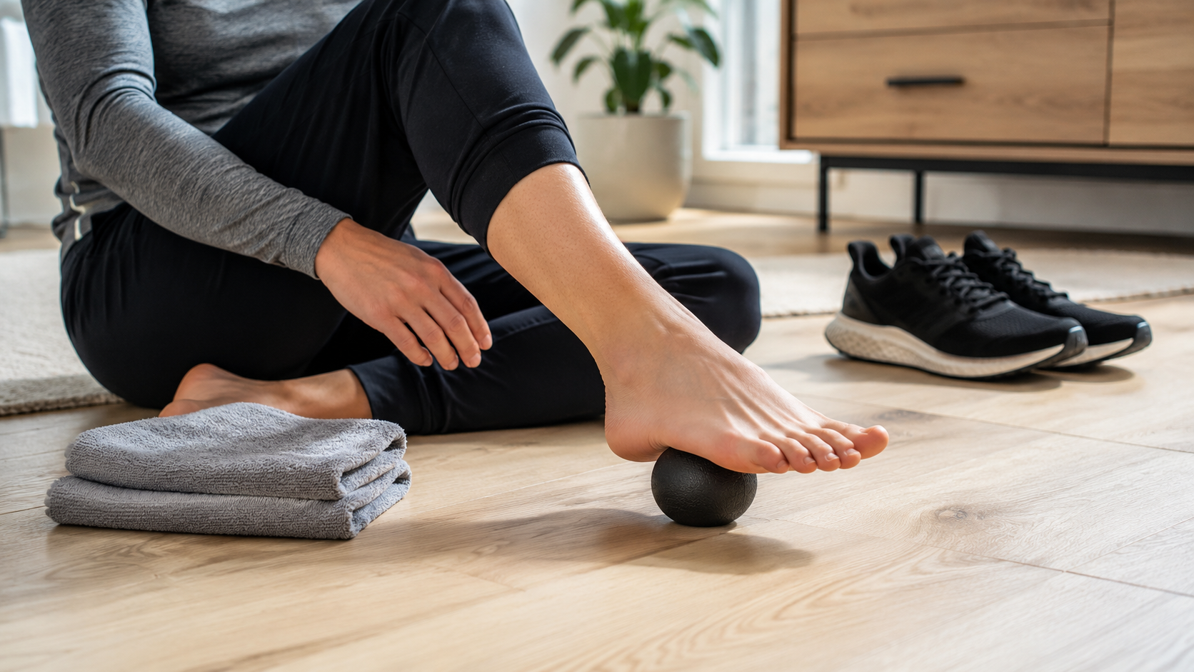 Conservative plantar fasciitis care before shock wave therapy