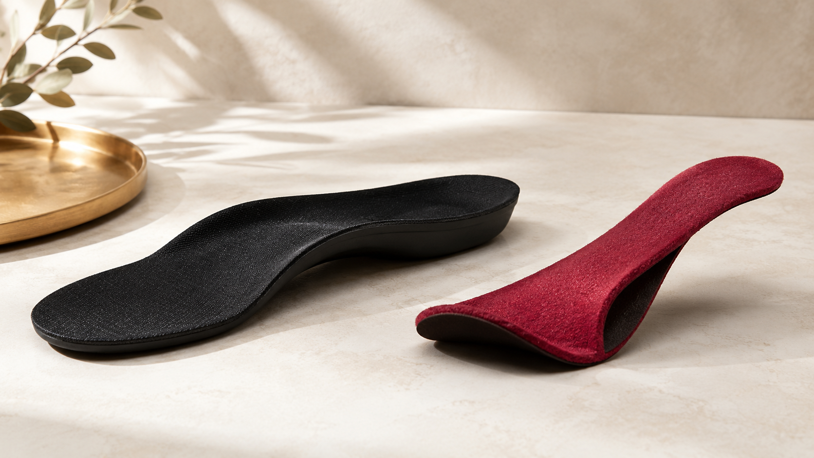 Supportive insole compared with overly flexible insole for plantar fasciitis